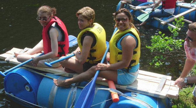 Team Building: Raft Building